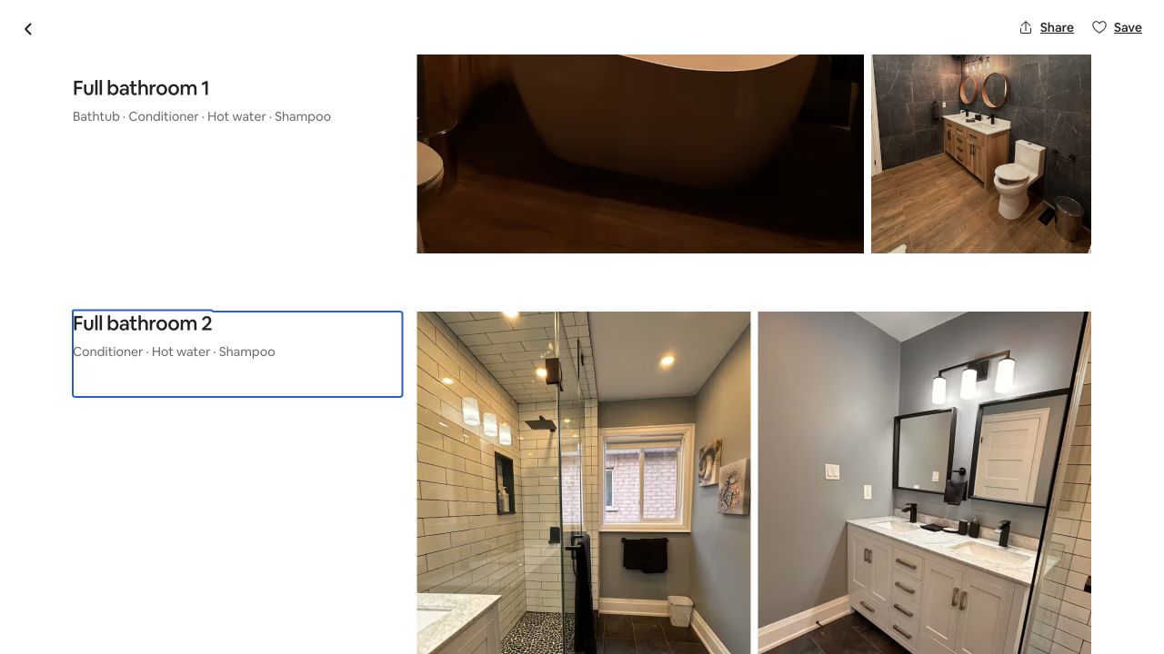 Audited shower evidence for London Fog. (Detached home)