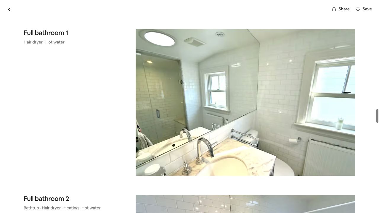 Audited shower evidence for Beaches Beauty