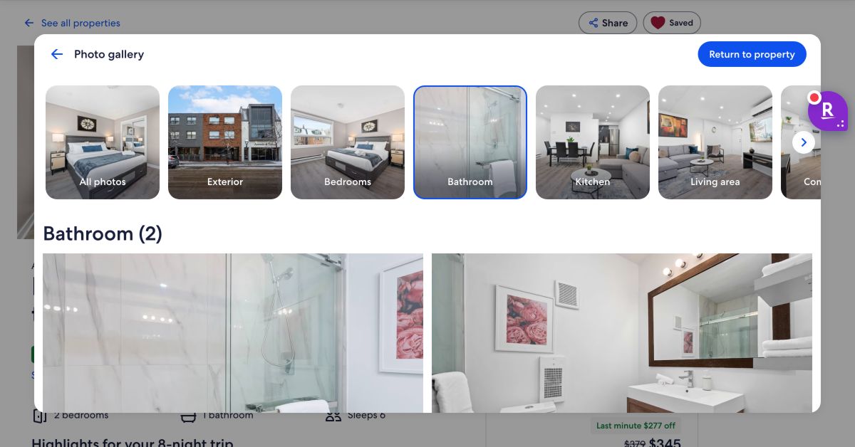 Audited shower evidence for Modern Suite Near Little Italy Walk to Transit
